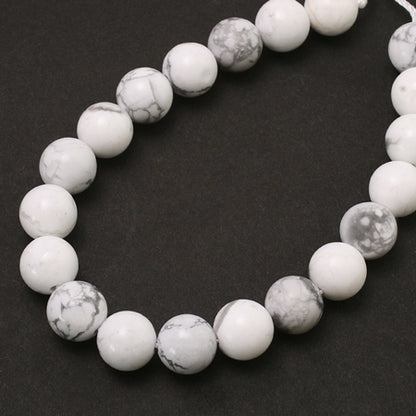 Natural stone round Howlite (natural)