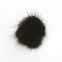 Mink ball can (mouth closed) Black [Outlet]
