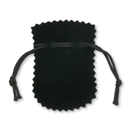 Accessory drawstring bag black