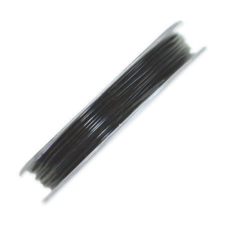Nylon coated wire black