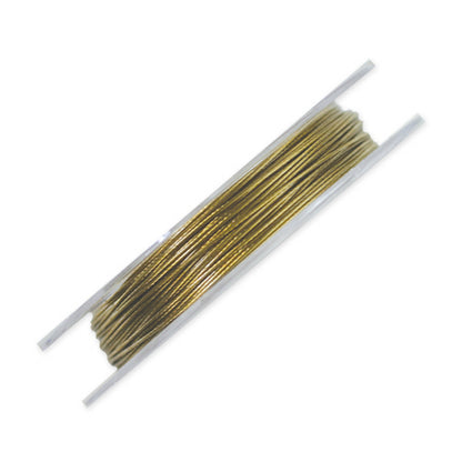 Nylon coated wire gold