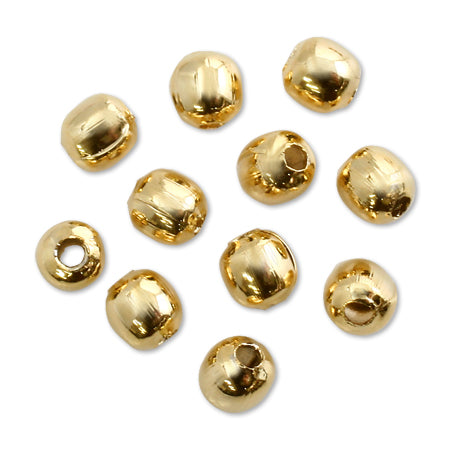 Metal beads 1 gold