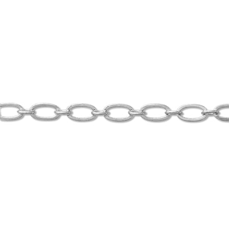 Chain K-196 Rhodium color