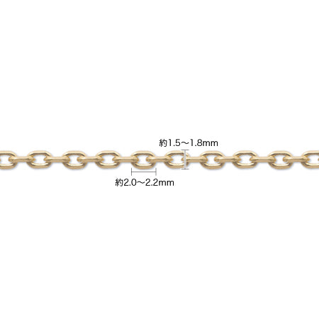 Chain 245SDC4 pink gold