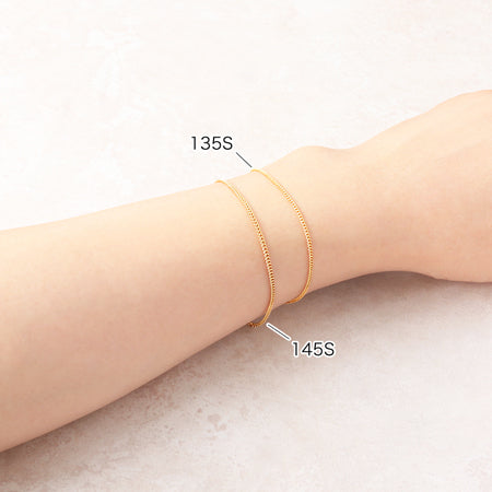 使い道色々！細チェーン ゴールド TORSADES Gold Colored Chain Pierce_staple/long｜cobaco
