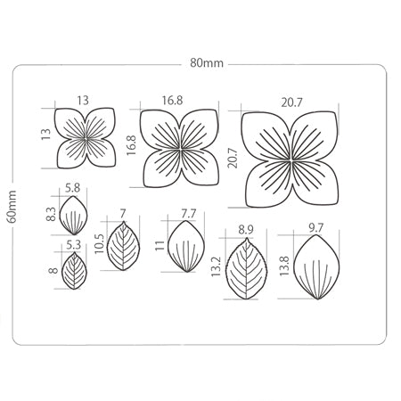 Hydrangea silicone