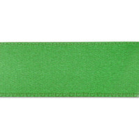 French two-sided Saturn ribbon 229 (Green)
