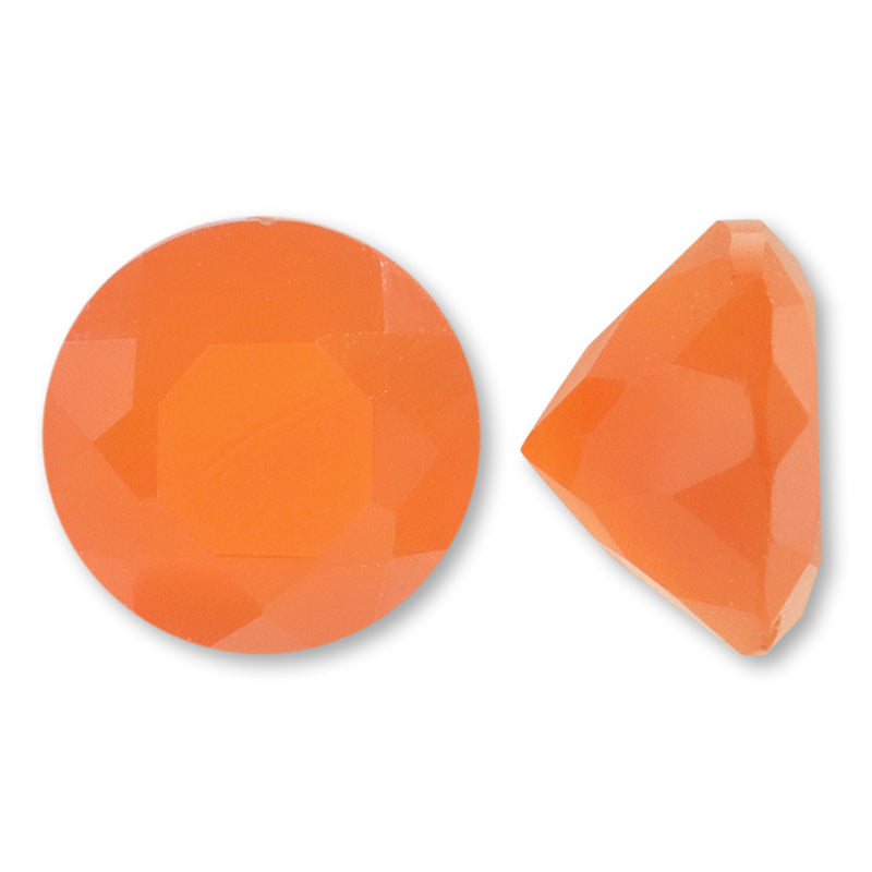 Natural stone loose round carnelian