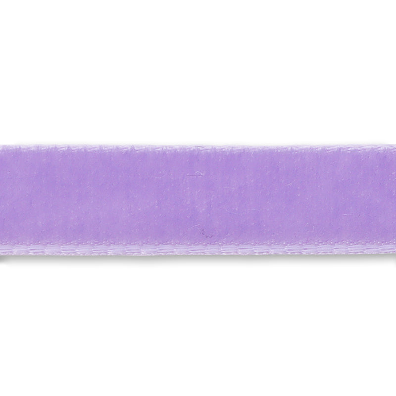 Swiss velvet ribbon purple