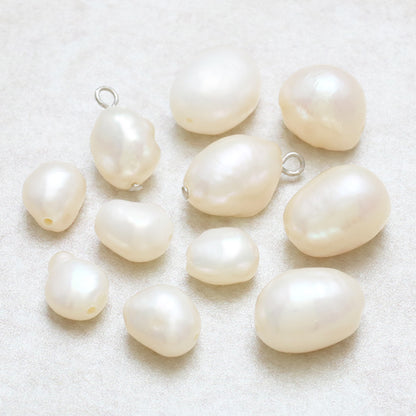 Freshwater pearl nugget white