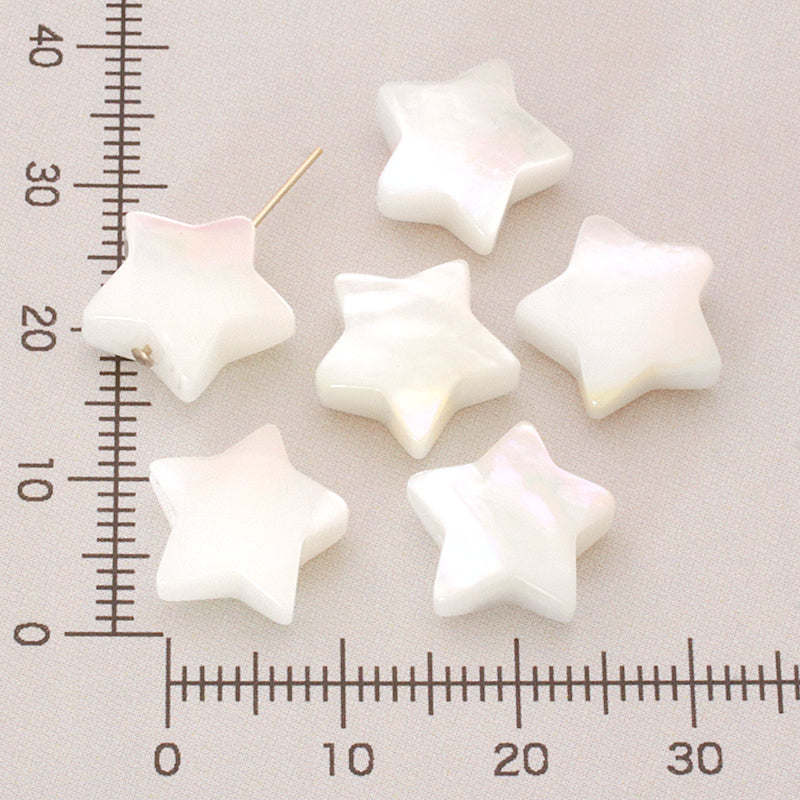 Shell Parts Star White Butterfly Kai