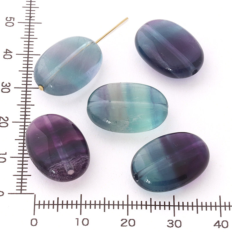 Natural stone oval florite (natural)