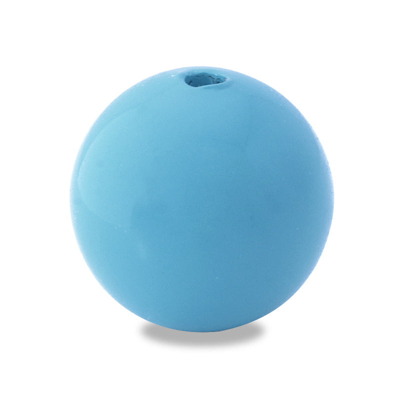 Resin Pearl Lacquer Solid Aqua Blue