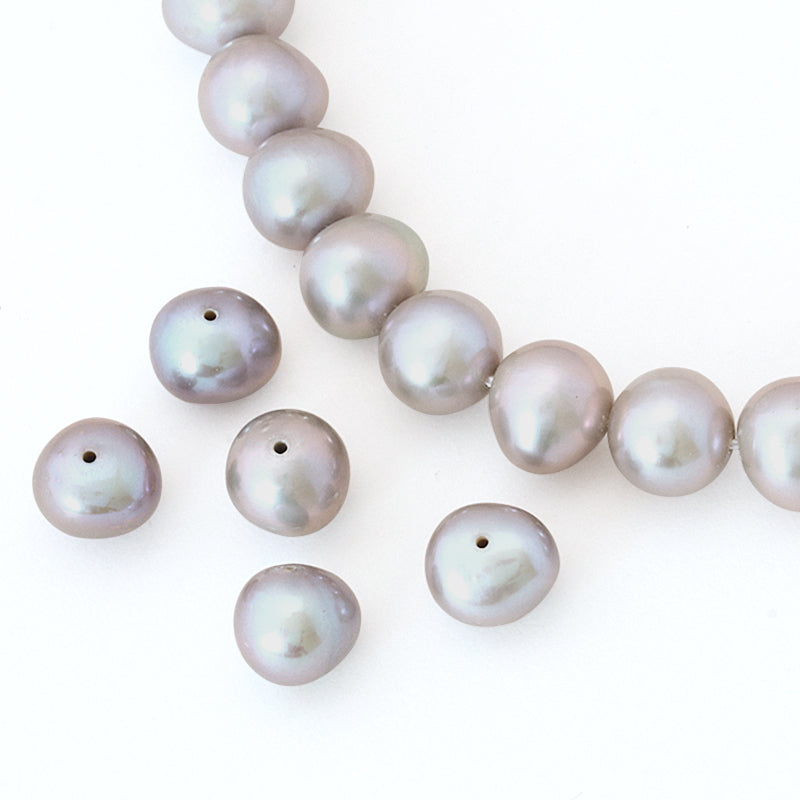 Freshwater pearl potato gray