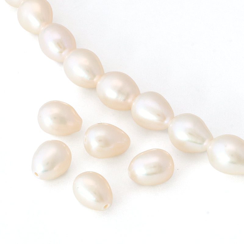 Freshwater pearl drop white