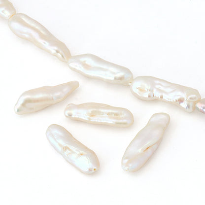 Freshwater Pearl Biwa White