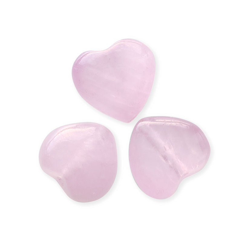 Natural stone Heart Kunzite