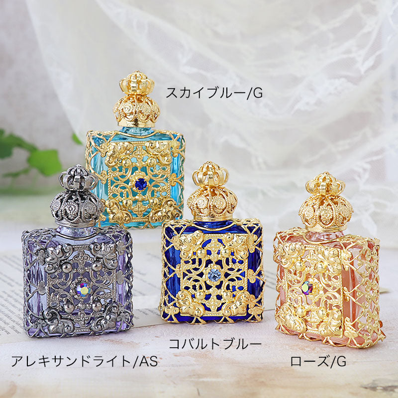 Perfume bottle Elegant square