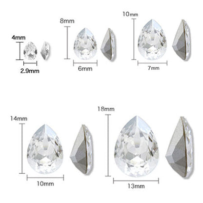 [大袋］貴和クリスタル ＃4320　RCスモークトパーズ/F