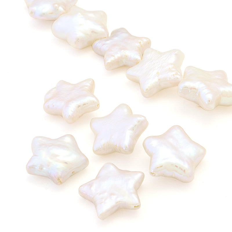 Freshwater pearl star white