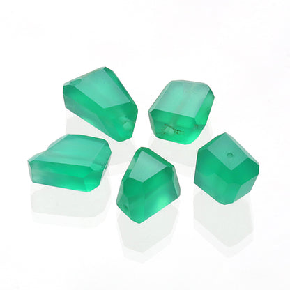 Natural stone tumble cut green onyx (natural)