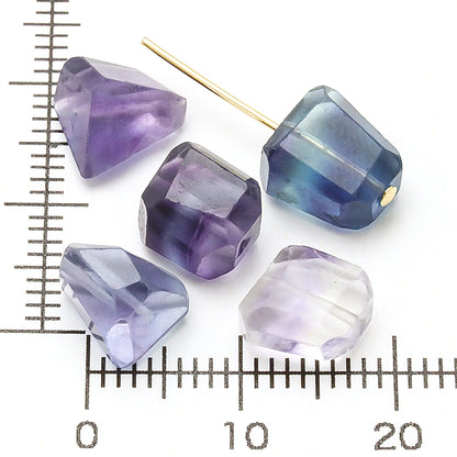 Natural stone tumble cut fluorite (natural)