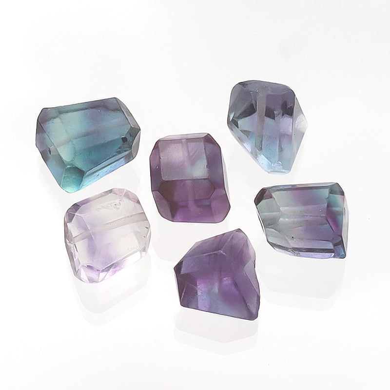 Natural stone tumble cut fluorite (natural)