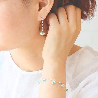 Natural stone round cut pink opal (natural)