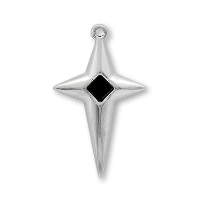 Stainless Steel Charm Sparkle 1 Fabric