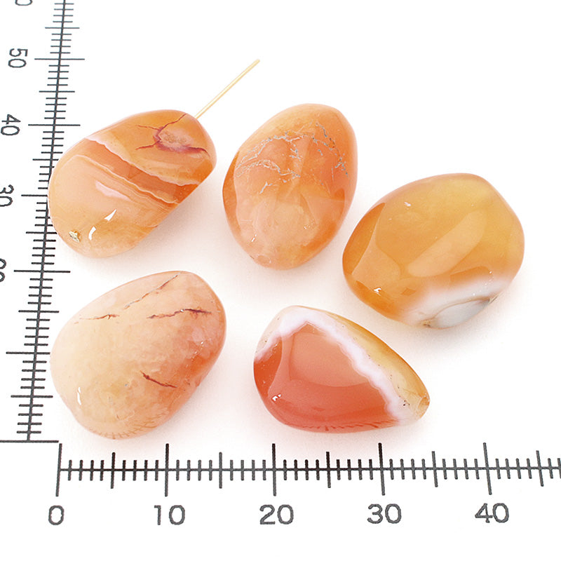 Natural stone tumble Botswana agate (natural) (dyed)