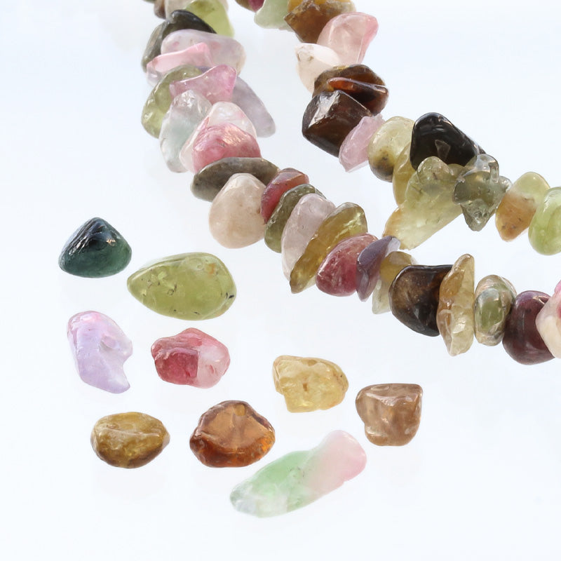 天然石 サザレ マルチカラートルマリン(天然) – 貴和製作所オンライン