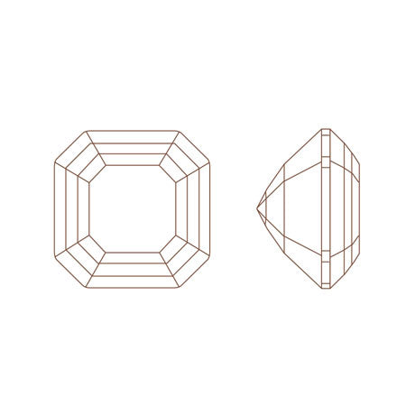 貴和クリスタル ＃4480　Lt.コロラドトパーズ/F
