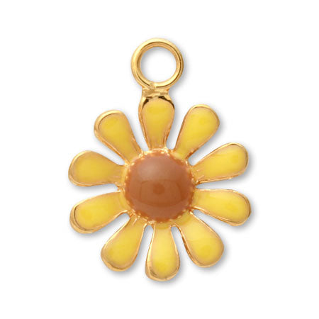 Charm Sunflower No.2 Yellow/G