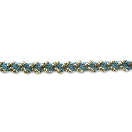 Chain ribbon blue