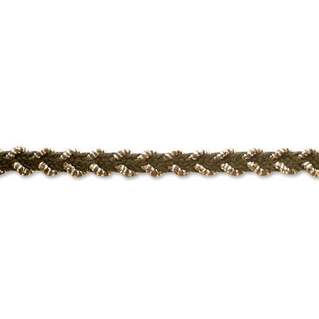 Chain ribbon dark brown