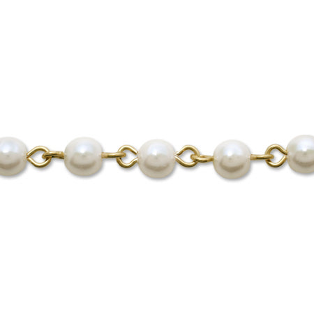 Pearl chain white/G