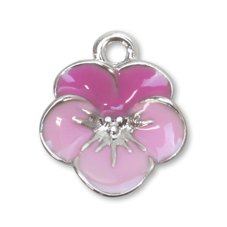 Charm Flower Viola with Epo 1 Can Pink/RC