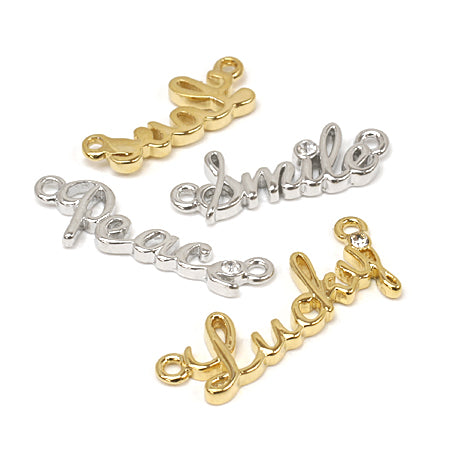 Charm Reted SMILE Crystal/G