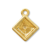 Mini Fancy Stone Ishiza Square (#4401/#4428) 1 ring Gold