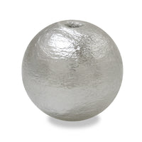 Cotton pearl round ball gray