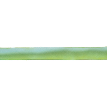Bias silk ribbon grass green