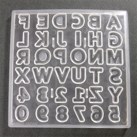 Sofmold alphabet