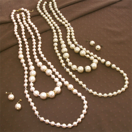 Cotton pearl round beige