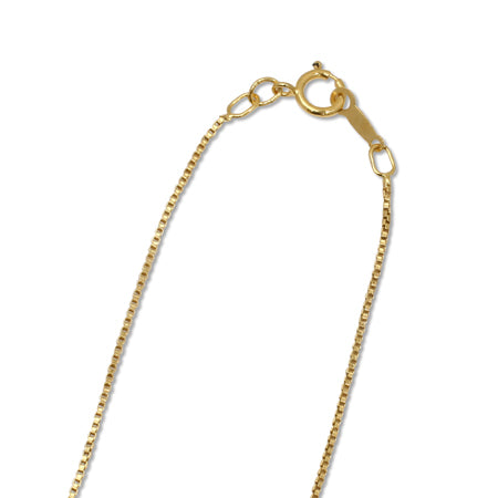 Box chain necklace K14GF