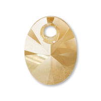 Kiwa Crystal #6028 Crystal Golden Shadow
