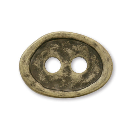 Button Parts Oval Hamimiki Kinomi [Outlet]