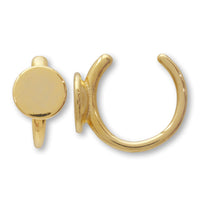 Earphone with gold plate