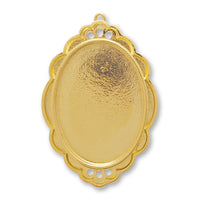 Design meal plate arabesque frame gold