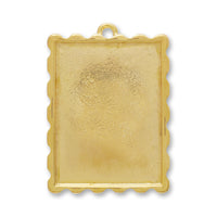 Design meal plate stamp gold