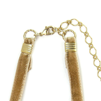 String closure, no striped ring, gold